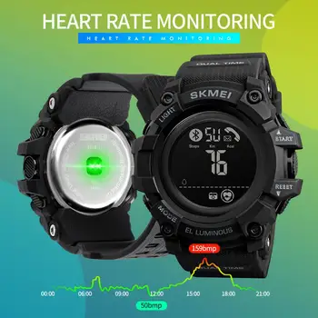 Multifunktsionaalne Meeste Spordi Kellad SKMEI Mood Meeste Bluetooth Smartwatch Veekindel Kell, Mees Chronos Sõjalise Vaadata Reloj 2020