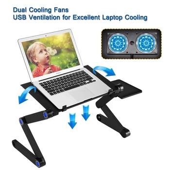 Multifunktsionaalset Reguleeritav Voodi Laptop Stand for Macbook Pro 13 Air Imac Notebook Stand Laptopholder Toetada Lap-Top Jahutus Omanik
