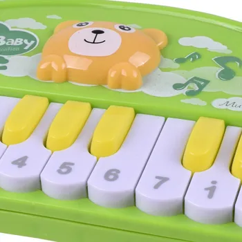 Muusika Unisex klaverimuusika mänguasi Mitmevärviline Varajase hariduse meele mänguasi Lastele Õppe Klaver Vahendeid Lastele Kingitus imiku mänguasi