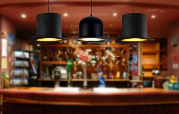 Mütsi kuju Tom muusikariista ripats tuli väike vintage restoran laterna baar ripats lambid