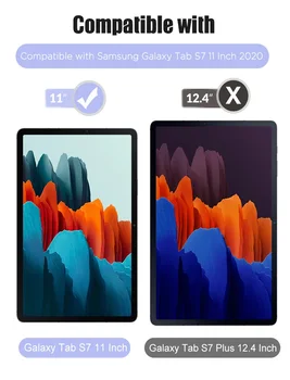 Nagu Raamatu Ekraani Kaitsekile Samsung Galaxy Tab S7 2020. aasta strateegia,[Paber-Tunne Film Kirjalikult] Anti-Glare Tablett LEMMIKLOOMA eest Galaxy Tab S7 11'