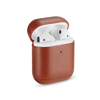 Nahast Kõrvaklappide Puhul Apple Airpods 2 Nahast Kate Juhtmeta Bluetooth-Kõrvaklapp Jaoks Airpods Ladustamise Kott Kate