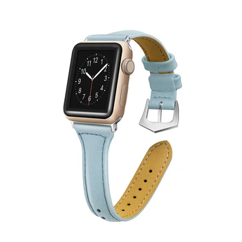 Nahast Rihm Apple watchband 38mm 42mm Asendamine käevõru randme bänd iwatch seeria 4 3 2 144mm/40mm smart Tarvikud