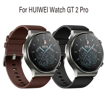 Nahast rihmad Huawei Vaadata GT 2 Pro Bänd Vahetatav Randmepaela Mood Käevõru Watchbands jaoks Huawei Vaadata GT2 Pro