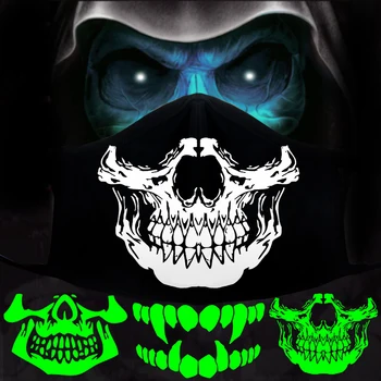 Naine Meeste Kuma Pimedas Kolju Scarey Maskid Must Suu Pool Nägu Maskeraad Cosplay Kostüüm Mask DIY Halloween Pool Kaunistused