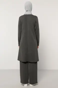 Naiste hall higi rada sobiks sport moslemi fashion suur suurus islami rõivad topp 2021 talvel sooja vabaaja topelt komplekt türgi