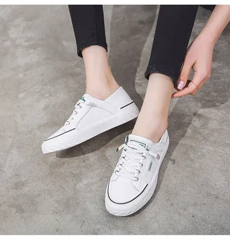 Naiste kingad web kuulsus väikesed valged kingad kevadeks, suveks ja sügiseks vabaaja jalatsid joker õpilastega juhatuse kingad