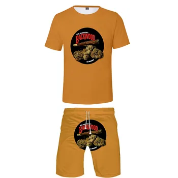 Naljakas Toidu Backwoods Mesi Berry Kaks Tükki, Komplekti Mehed 3D T-Särgid+lühikesed Püksid, Sobivad Meestele Suvel Tops Tees mood Tshirt Meeste Riided