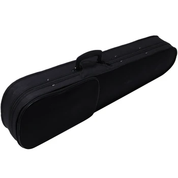NAOMI Elektriline Viiul 4/4 Elektrilised Vaikne Viiul Full Size Viiul Ebony Fretboard +Case-Black SET