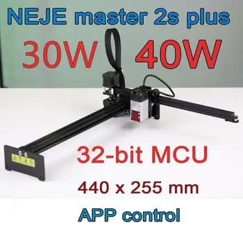 NEJE Master2S Pluss 40/30W Professionaalne Suur Ala Laser Cutting Machine, Laser Graveerimine Masin,Lightburn,Bluetooth App Kontrolli
