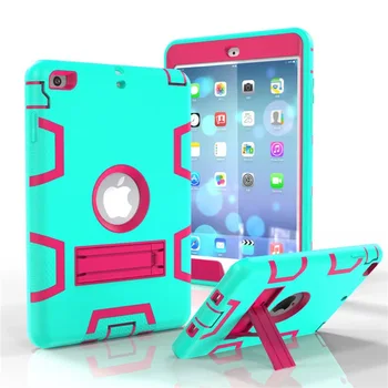 New Baby Safe Armor Puhul Apple iPad mini 1 2 3 Funda Raskeveokite Silikoon Hard Cover For ipad mini 123 7.9-tolline Juhul+kile+pliiats