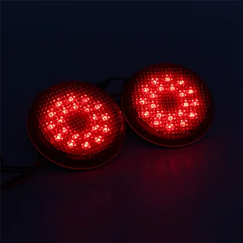 Niscarda 2TK LED Tagumine Kaitseraud Reflektor Valguse Auto Sõidu Pidur Udu Saba Lamp Nissan/Qashqai/Toyota Sienna/Corolla Scion