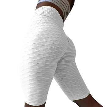 NORMOV Kõrge Vöökoht Jooga Treening Püksid Sport lühikesed Püksid Naistele Spandex Legging lühikesed Püksid Jõusaal Töötab Fitness Jalgratturi Püksid