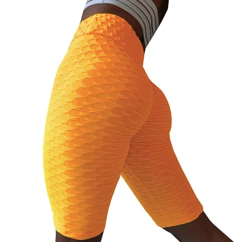 NORMOV Kõrge Vöökoht Jooga Treening Püksid Sport lühikesed Püksid Naistele Spandex Legging lühikesed Püksid Jõusaal Töötab Fitness Jalgratturi Püksid
