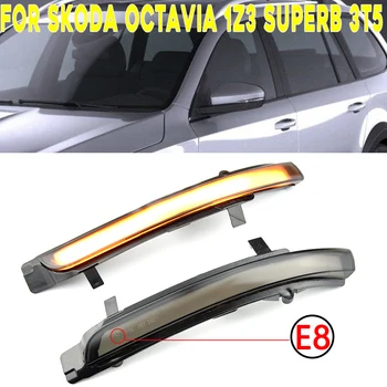 Näiteks Skoda Octavia MK2 1Z3 1Z5 MK2 3T4 3T5 Dünaamiline LED suunatuled, LED Sequential Auto Tarvikud