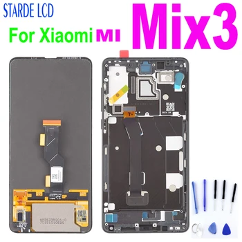 Oled LCD Xiaomi Mi Mix 3 LCD Puuteekraani Klaas, Digitizer Assamblee Xiaomi Mi Mix3 LCD Ekraan