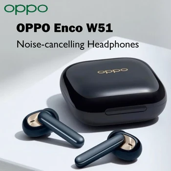OPPO Enco W51 Müra Tühistamise Kõrvaklapid Juhtmevabad Kõrvaklapid, Bluetooth TWS Peakomplekt Mängu/Muusika/Kõne Peakomplekt Telefoni Universal