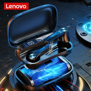 Originaal Lenovo QT81 TWS Traadita Kõrvaklapid, Bluetooth Kõrvaklapid AI Kontrolli Stereo, Bass Mikrofoni Müra Vähendamise TW13 Peakomplekt