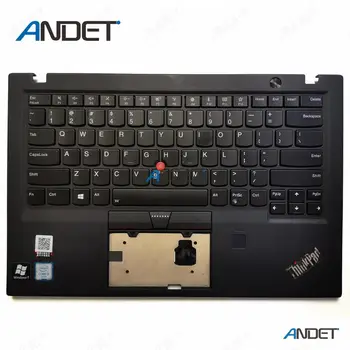 Originaal Lenovo ThinkPad X1 Carbon Gen 5. 20HR 20HQ 20K4 20K3 Palmrest Kate suurtähe + US Klaviatuur Taustavalgustusega