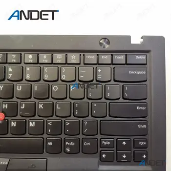 Originaal Lenovo ThinkPad X1 Carbon Gen 5. 20HR 20HQ 20K4 20K3 Palmrest Kate suurtähe + US Klaviatuur Taustavalgustusega