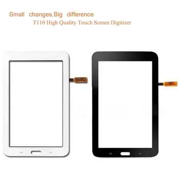 Originaal Puutetundlik Samsung Galaxy Tab 3 Lite 7.0 SM-T110 T110 SM-T111 T111 Puutetundlik Digitizer Ees Klaasist puutepaneel