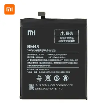 Orijinal telefon pil için Mi Note2 pil Xiaomi Mi 2 ei BM48 piller Bateria Xiaomi Note2
