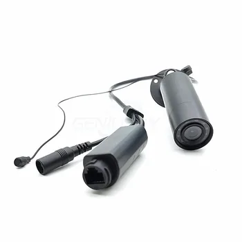 P2P Onvif Veekindel Väljas 1080p 2mp Miniatuursed Ir Kaugjuhtimisega Bullet Mini IP-Kaamera POE Päeval, Öise Nägemise Turvalisuse Kaamera, Auto