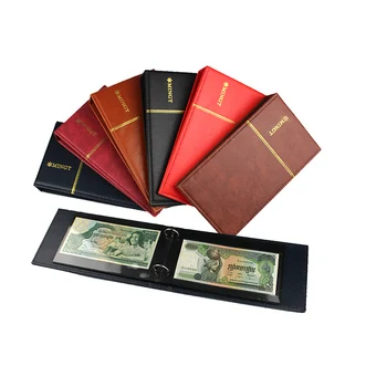 PCCB Pangatähtede paberi raha kaitse Album Sideaine pangatähtede lehed