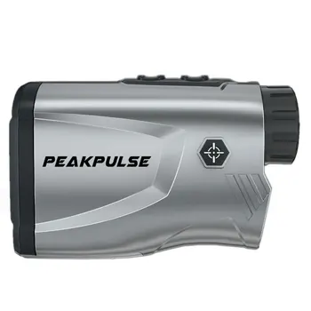 PEAKPULSE Golf 600m Laser Rangefinder Hõbe 6x Laser Teleskoobiga Lipu Lock/Ramp Parandus LC600AG