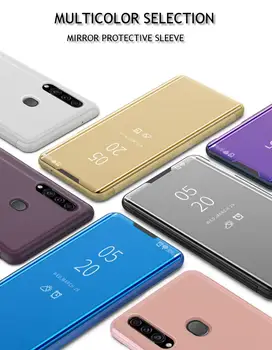 Peegel Flip Case for Samsung Galaxy Note 10+ A10S A20S S10 5G S10e pluss M10 M20 A10 A40 A70 M30 A40s A60 A80 A90 A2 Core Kate