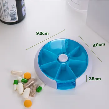 Pill Box Juhtudel Lõhkujad Ravimeid Korraldaja Nädala Pilleri Karp Roosa Pillid Konteiner Tablett Ladustamise 7 Päeva Narkootikumide Kasti Smfcare Tablett