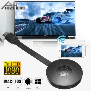 PINZHENG G2 TV Stick Wireless Display Dongle WIFI Kaasaskantav Vastuvõtja 1080P HDMI Miracast Dongle For iOS/Android Nutitelefonid
