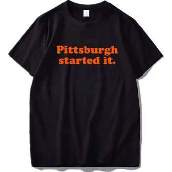 Pittsburgh Algas See T-Särk Me ei Tohi Kunagi Unustada, Jalgpalli Fännid TShirt Kirja Prindi ELI Suurus Puuvill Mugav Tops