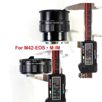 Pixco Reguleeritav kuni lõpmatus Makro Objektiivi Adapter M39 Objektiiv Canon EOS M Kaamera M5-M10 M3 M2 M