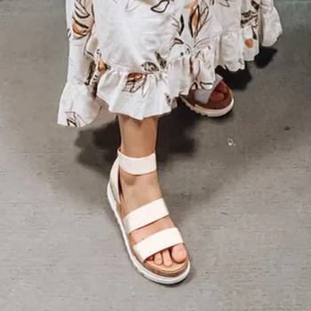 Platvorm Kiilud Sandaalid Naiste Suve Kingad Paks Kõrge Kontsaga Kingad Flop Chaussures Femme Platvorm Sandaalid Kingad 2020