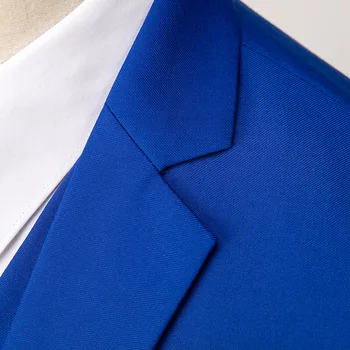 Plyesxale Kuninglik Sinine Pulm Kostüümid Meeste 2020. Aasta Uus Klassikaline Abielu Masti Mees 6XL Pluss Suurus Meeste Mood Ametlik Sobib Q1021