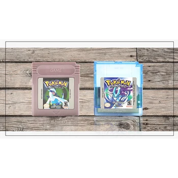 Pokemon GBC Mängude Seeria on 16-Bitised Video Mängu Kasseti Konsooli Kaardi Klassikaline Koguda Värvikas Versioon inglise Versiooni Lapsed Mänguasjad