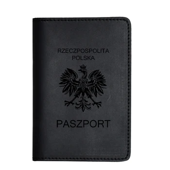 Poola passi kaane Ehtne Nahk Reisi Kate Passi poola Reisi Tarvikud Juhul Passi Taskud Nahast Hoidik