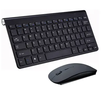 Portable Wireless Keyboard for Mac Sülearvuti, Sülearvuti, TV box 2.4 G Mini Klaviatuuri ja Hiire Komplekt kontoritarbed IOS Android Win 7 10