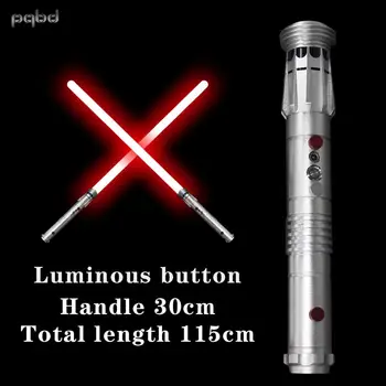 Pqbd lightstick LED Mõõk Lightsabers Helendav Mänguasi Laser Mõõk Cosplay Lapsed Kingitus metallist lightsaber koos heliga