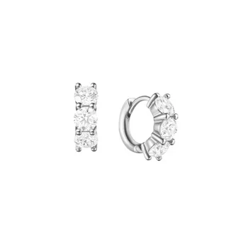 Prantsuse stiilis teemant-kaetud väikesed kõrvarõngad retro tsirkoon kõrvarõngad sügisel ja talvel, väike moes kõrva lukk naised