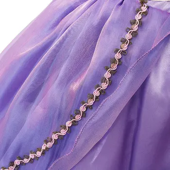 Printsess Rapunzel Cosplay Kleit Tüdruk, Poiss Lühikesed Varrukad Printsess Kleit Üles Teismeliste Halloween Kleidid Beebi Sassis Kostüüm