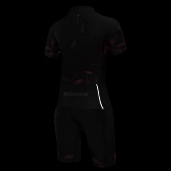 Pro Team Triatloni Ülikond Naiste Rattasõit Lühikesed varrukad Jersey Skinsuit Kombekas Maillot Jalgrattasõit Ropa ciclismo komplekt Töötab ujumine