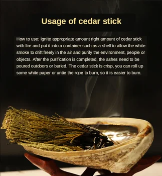 Puhastamiseks Ruumi, Palvetamine, Mediteerimine, Vaimne Taime -, Aroomi -, Deodorization ja Steriliseerimine California Seeder Stick