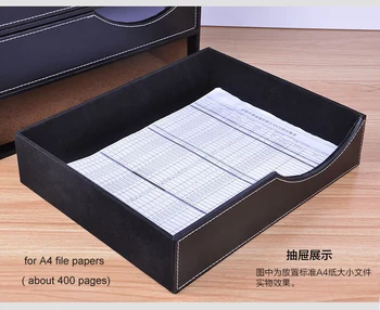 Puidust, nahast 3-sahtel A4 töölauale faili riigikantselei tabel dokumendi ajakirja omanik korraldaja faili salve esitamise seisavad sahtlis 623A