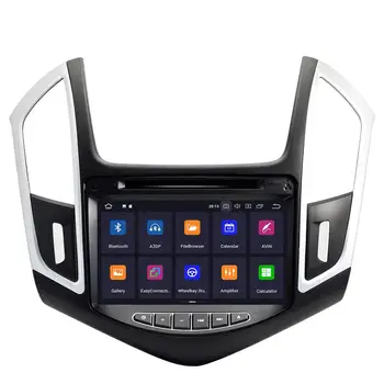 PX6 4G+64G Android 10.0 auto dvd Chevrolet Cruze 2013 gps navigation stereo raadio video multimeedia pleier peas ühik
