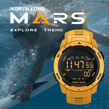 PÕHJA-SERV Meeste Spordi Kellad Digital Watch Fashion Töötab Sport Sõjalise vaadata Ujumine Veekindel 50M Meeste Elektrooniline kell