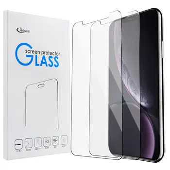 Qosea 10tk Karastatud Klaas iPhone 11 11 Pro Glass Ekraan Kaitsja Ultra-õhuke Selge, 9H kaitsekile iPhone 11 Pro MAX