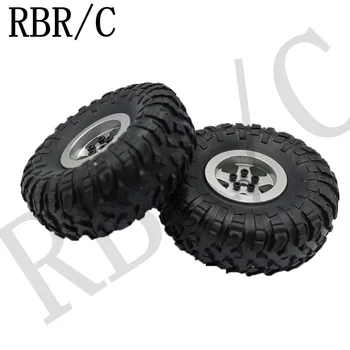 RBR/C MN hõbedane kõik-metal rattad, sobib MN D90 D91 96 99 99s DIY osad, muudetud erinevaid RC autod WPL