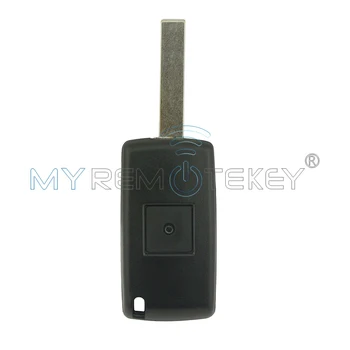 Remtekey 2tk CE0523 Flip remote key 2 nuppu, 433mhz HU83 tera jaoks Citroen Peugeot PCF7941 elektroonilise trükkplaadi remtekey
